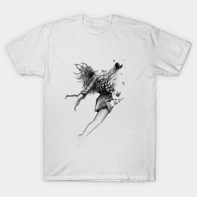 Broken heart T-Shirt by ilhnklv